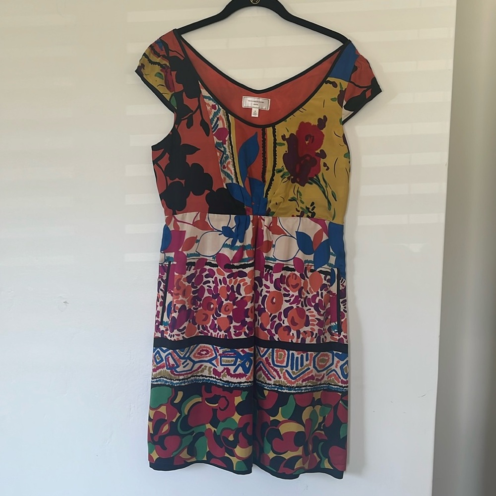 Moulinette Soeurs (Anthropologie) 100% silk dress- size 8